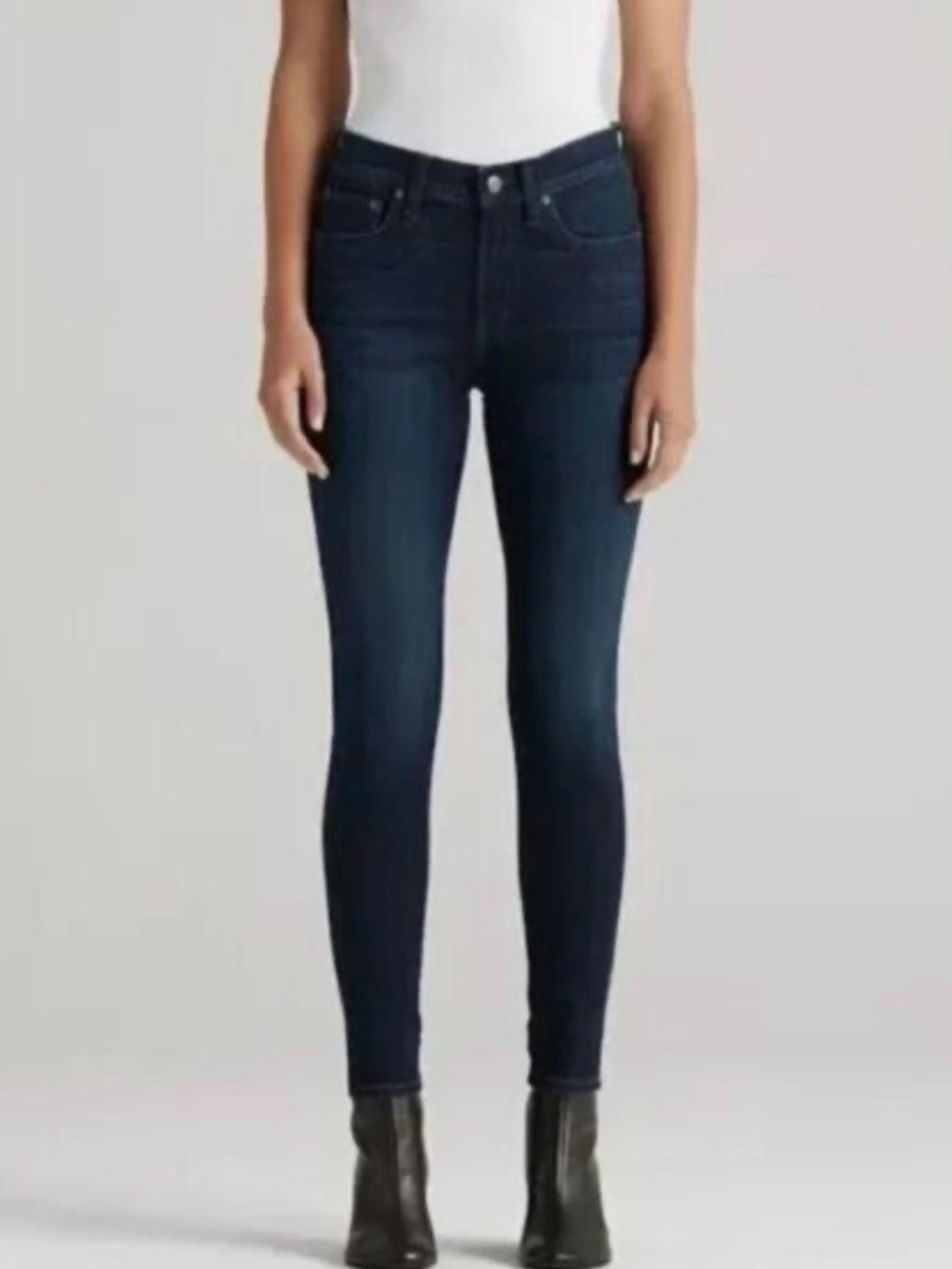 NEW EDWIN pixie mid rise skinny jeans in legend